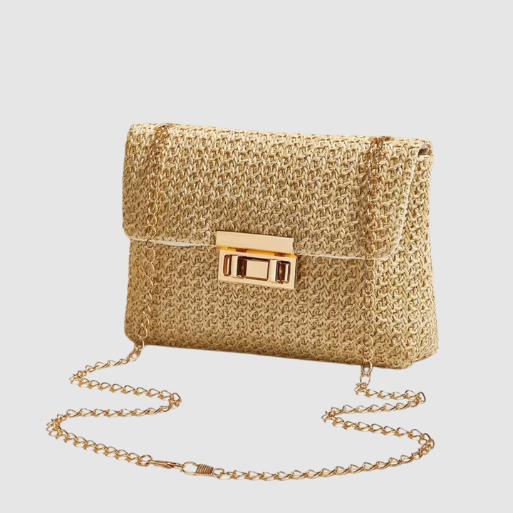 DALIA CASUAL WOVEN SHOULDER BAG