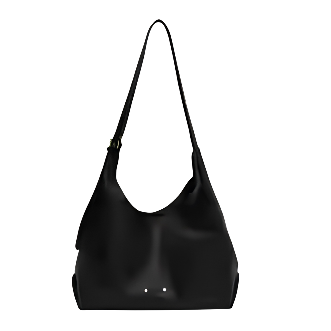 YSABELLE VINTAGE SOFT LEATHER HOBO BAG