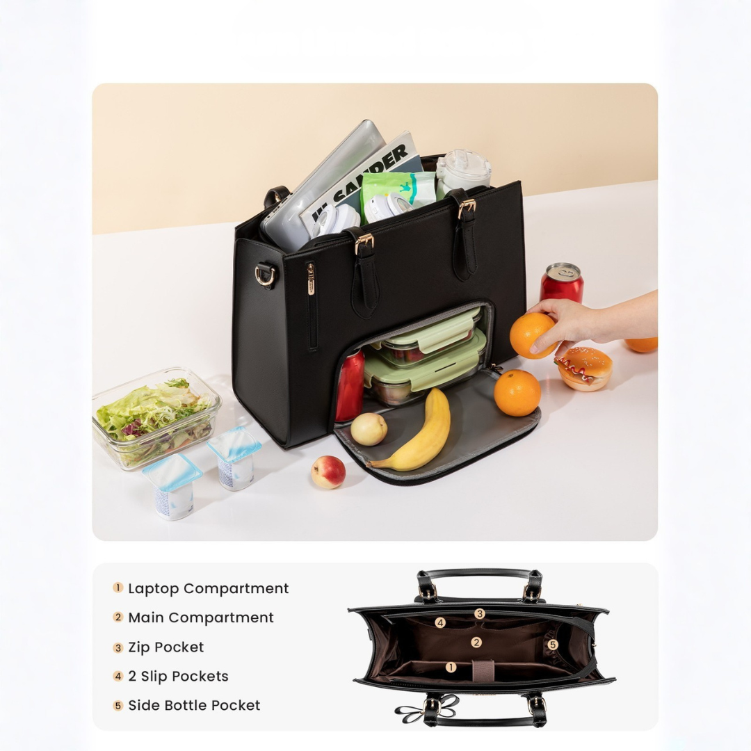 LUCY SIGNATURE TOTE BAG
