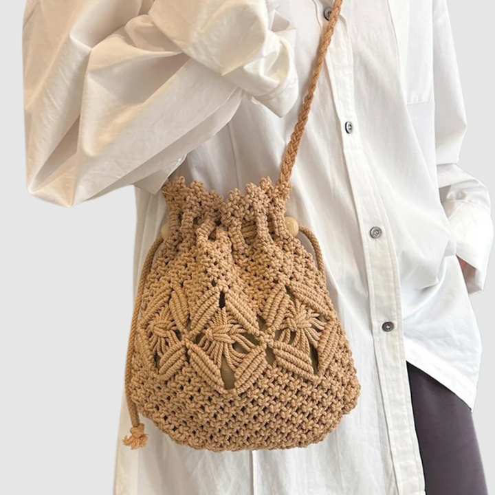 MARISSA – STRAW WOVEN CROSSBODY BAG