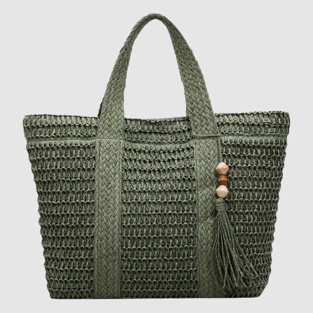 MARINELLA – STRAW WOVEN TOTE BAG