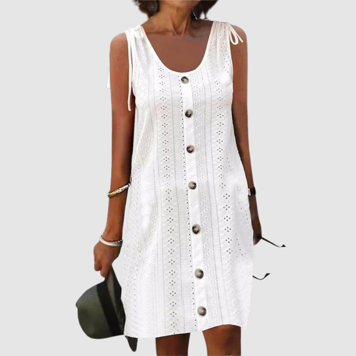 DINYA SLEEVELESS KNIT DRESS