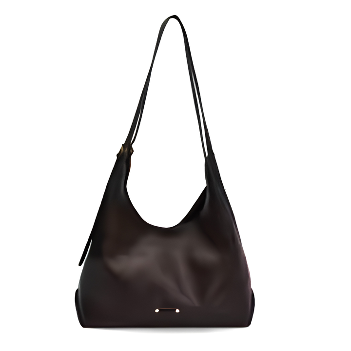 YSABELLE VINTAGE SOFT LEATHER HOBO BAG