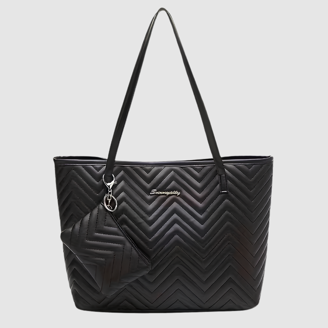 GISELLE QUILTED TOTE BAG