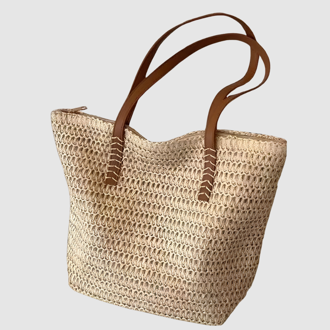 FIONA LARGE-CAPACITY STRAW BAG