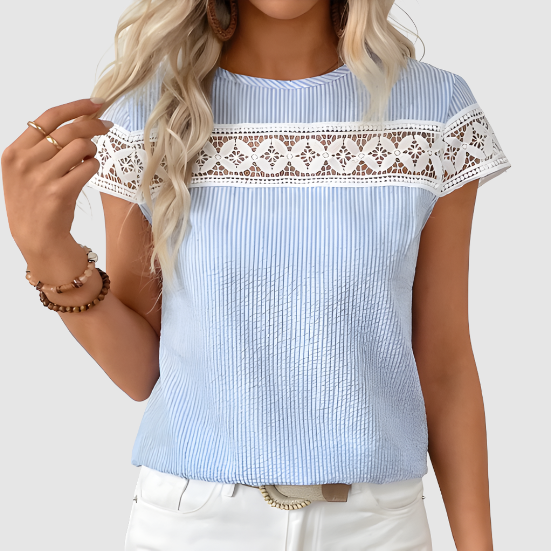 LENA SHORT-SLEEVE TOP