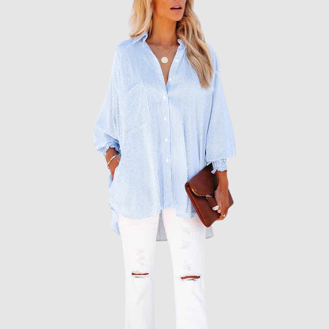 MAUDE RELAXED-FIT SHIRT