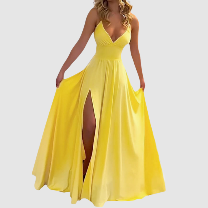 ROXANNE SPAGHETTI STRAP MAXI DRESS