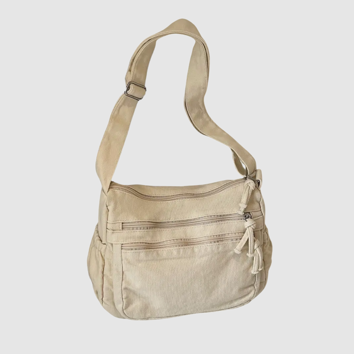FRANKIE RETRO CANVAS CROSSBODY BAG
