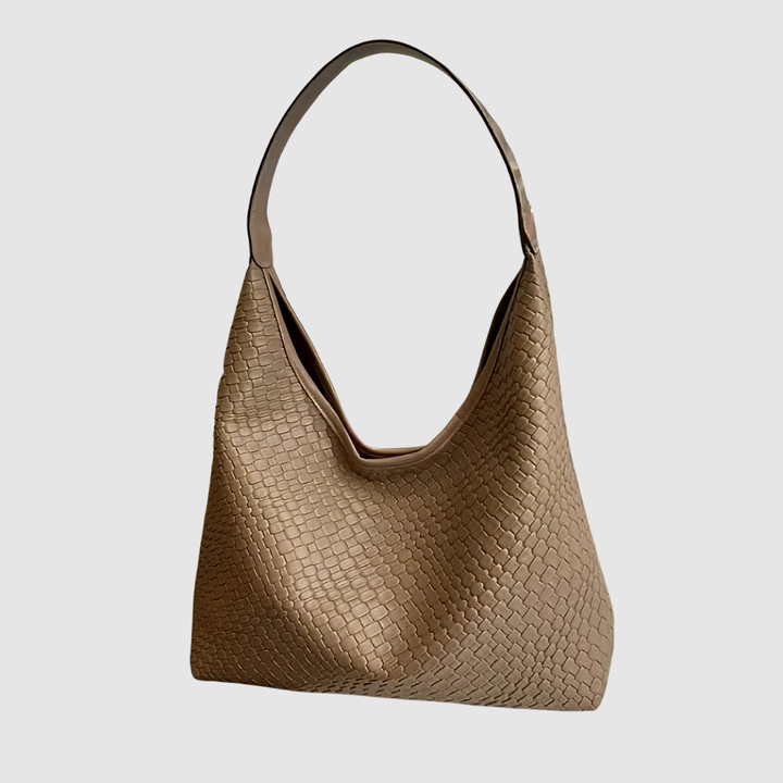 ARIANA WOVEN OVERSIZED HOBO BAG