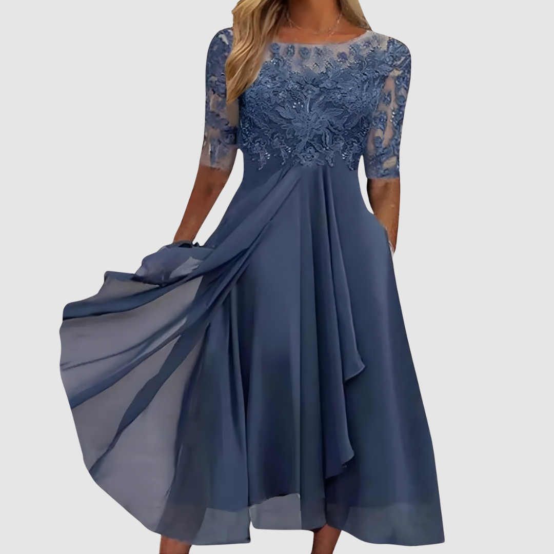 MARIA ELEGANT CHIFFON DRESS