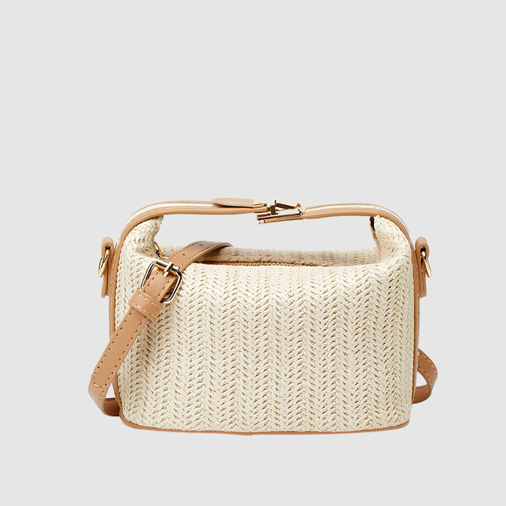 EMILY SUMMER STRAW SHOULDER BAG