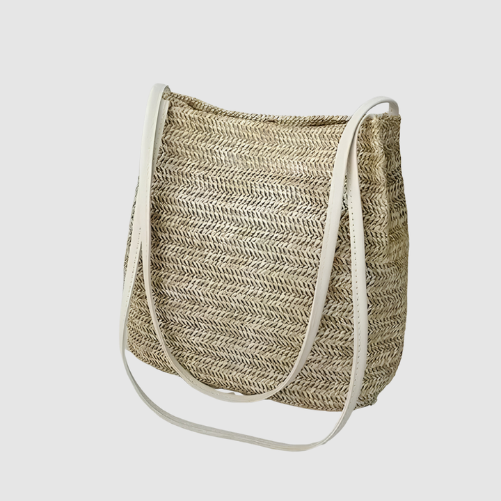 MARIELLE LARGE BOHEMIAN STRAW BAG