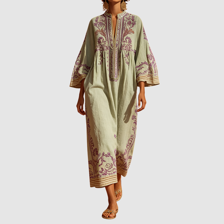 CELESTINA CHARMING BOHO DRESS