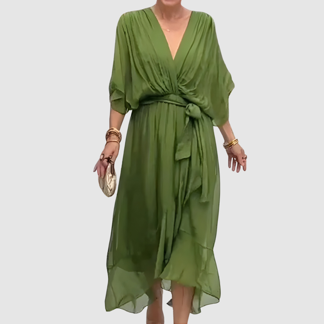 AVA ELEGANT MIDI DRESS