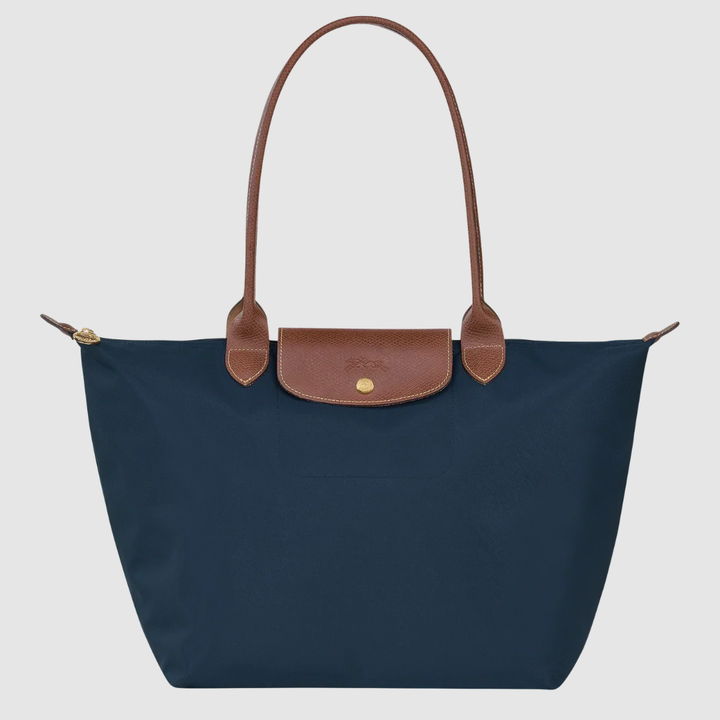 ISABELLA LARGE NAVY TOTE BAG