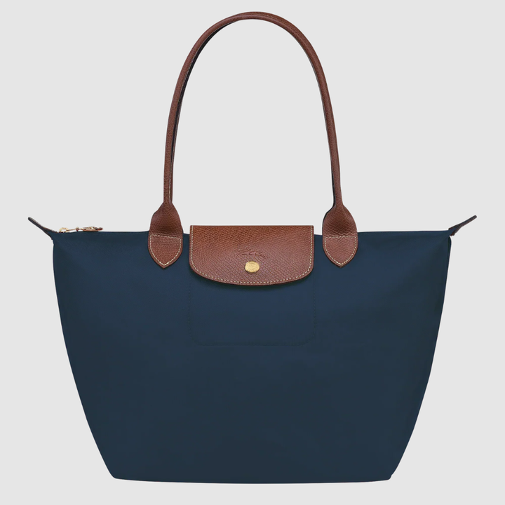 CLARA MEDIUM NAVY TOTE BAG