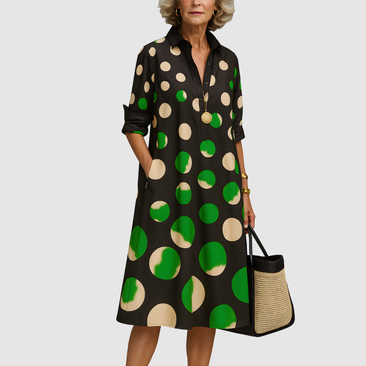 NATALIA ELEGANT MIDI DRESS