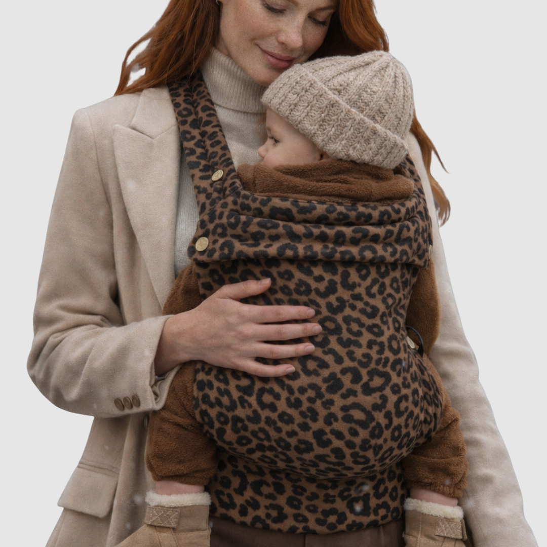 LEOPARD ERGONOMIC KANGAROO BABY CARRIER