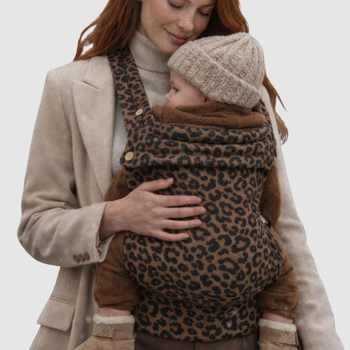 LEOPARD ERGONOMIC KANGAROO BABY CARRIER
