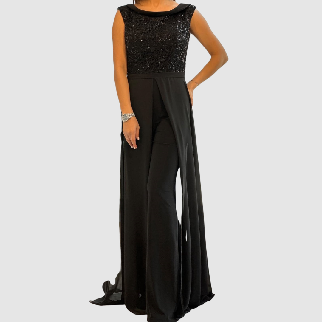 MELINDA STRASS BLACK DRESS