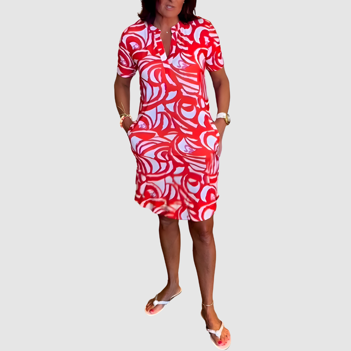CAMILLA EVERYDAY PRINTED COMFORT DRESS