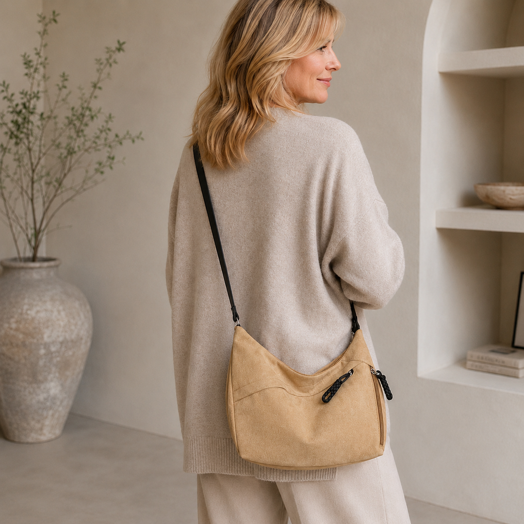 AURORA VINTAGE FABRIC CROSSBODY BAG