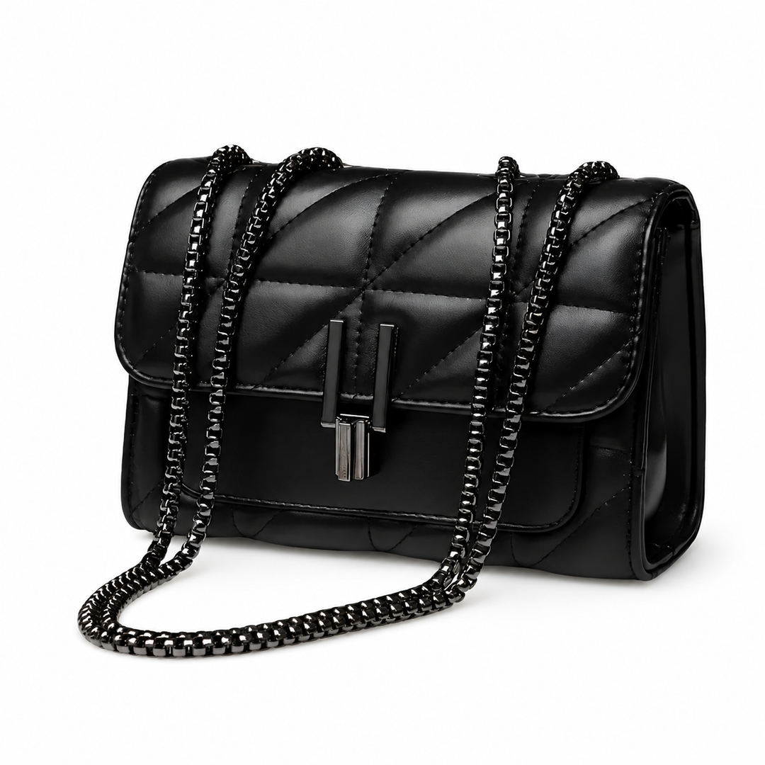 CELINE MINI TARTAN CROSSBODY BAG