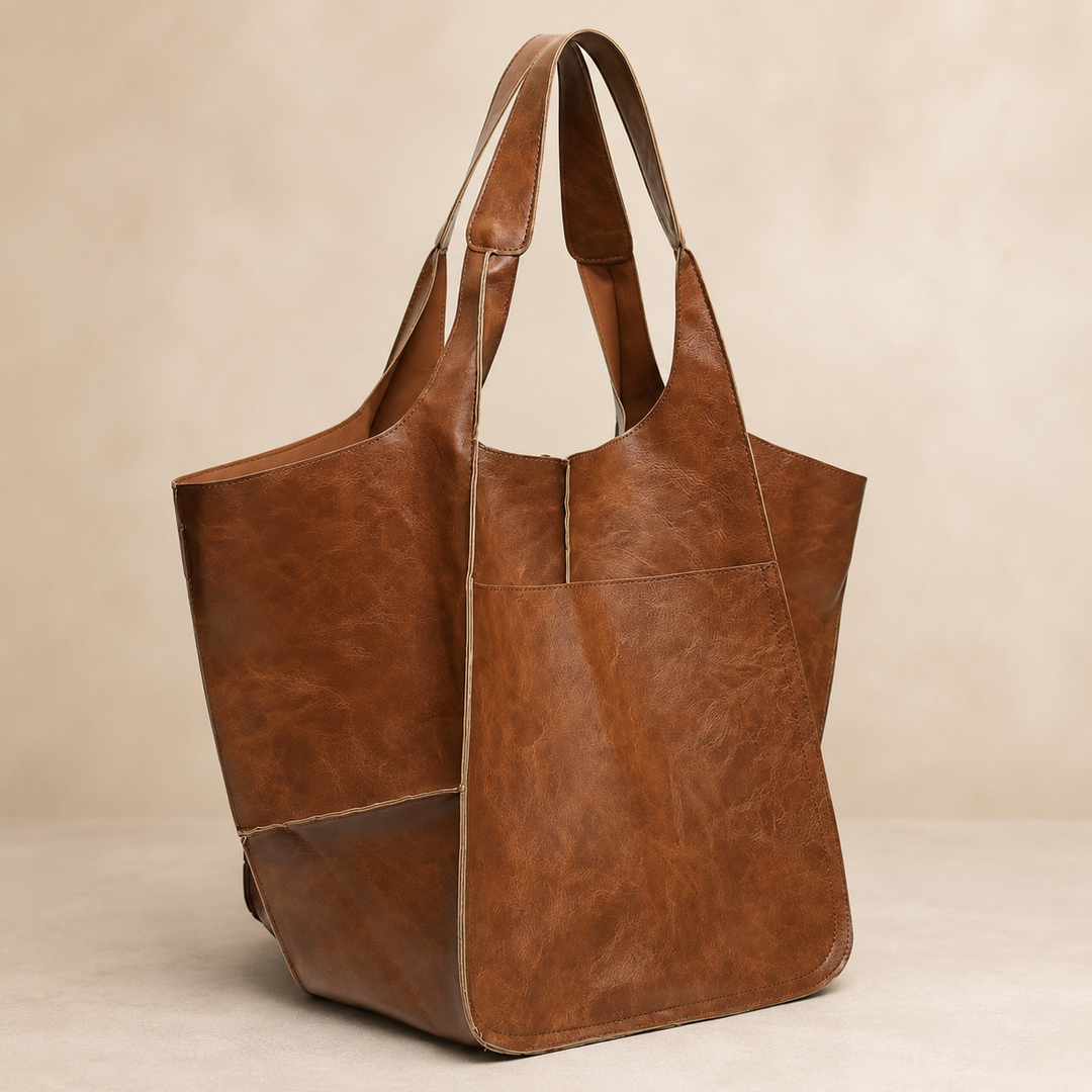 BEATRICE RETRO PU TOTE BAG