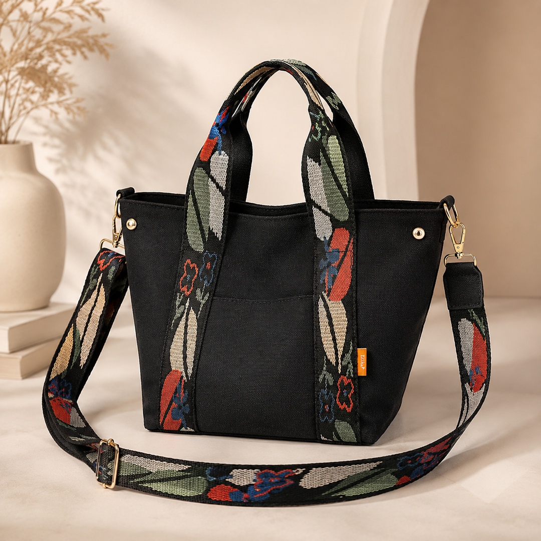 MILA CASUAL NYLON CROSSBODY BAG