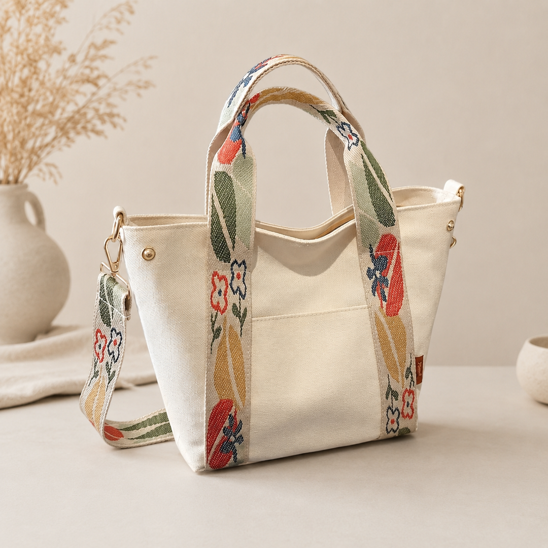 MILA CASUAL NYLON CROSSBODY BAG