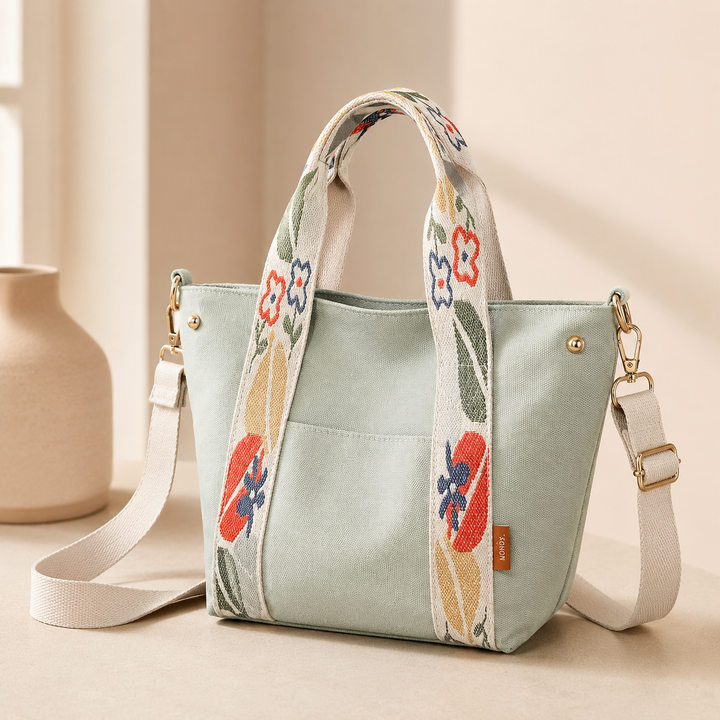 MILA CASUAL NYLON CROSSBODY BAG