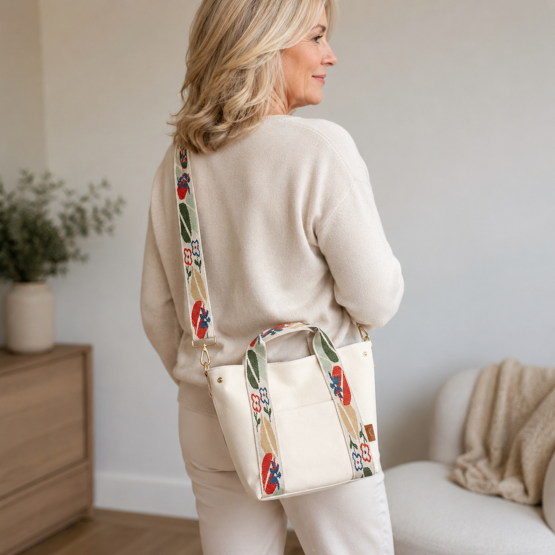 MILA CASUAL NYLON CROSSBODY BAG