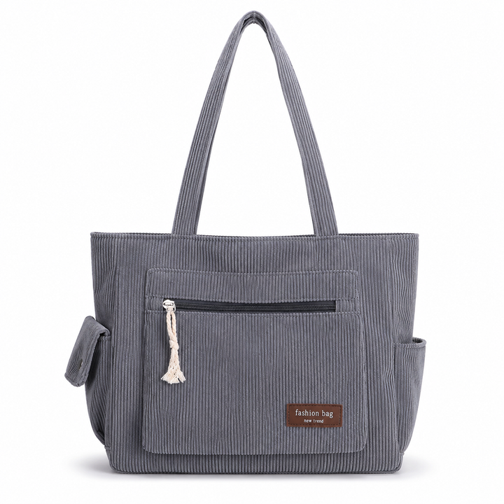 EVELYN CORDUROY SHOULDER BAG