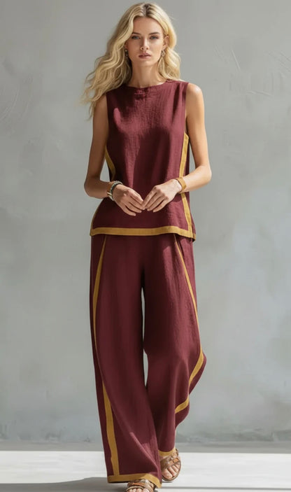DORNIKA LINEN TWO-PIECE SET