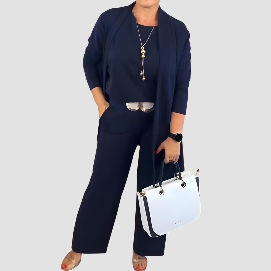 ELARA 3-PIECE CARDIGAN SET