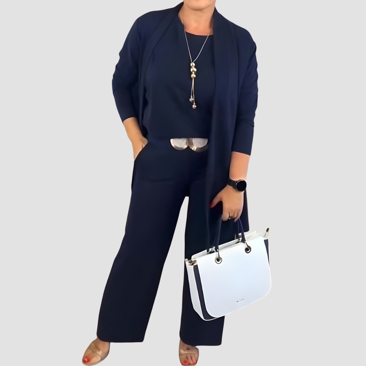 ELARA 3-PIECE CARDIGAN SET