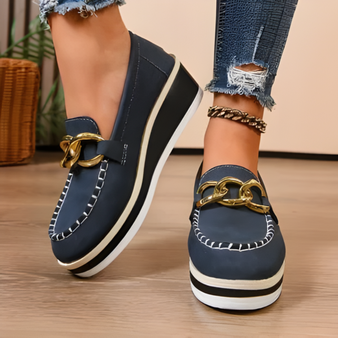 LARISSA ORTHOPEDIC SLIP-ON LOAFERS