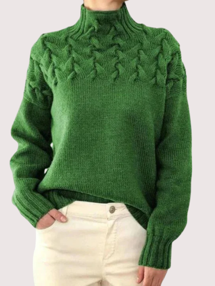 SELENE ROLL NECK SWEATER