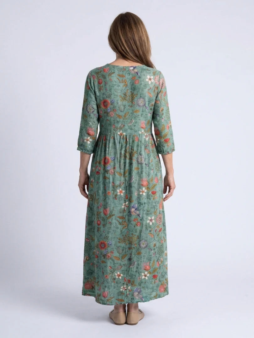 MERIANA PREMIUM FLORAL MAXI DRESS