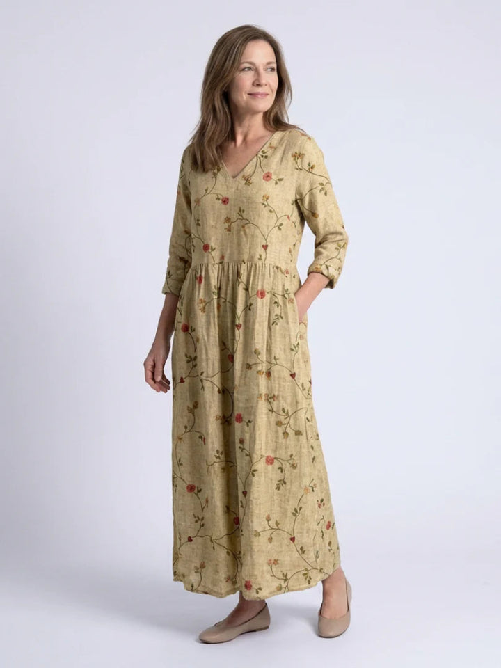 MERIANA PREMIUM FLORAL MAXI DRESS