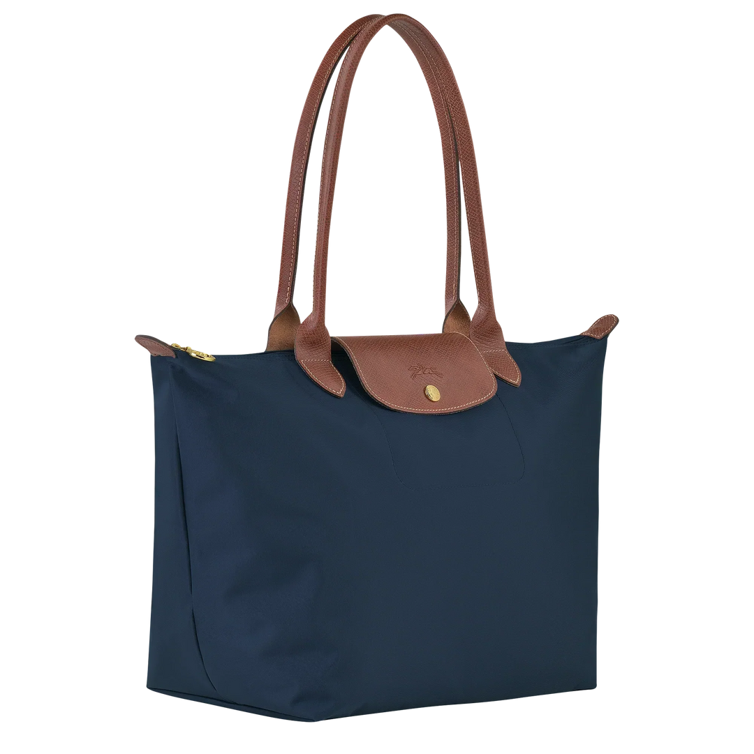 ISABELLA LARGE NAVY TOTE BAG