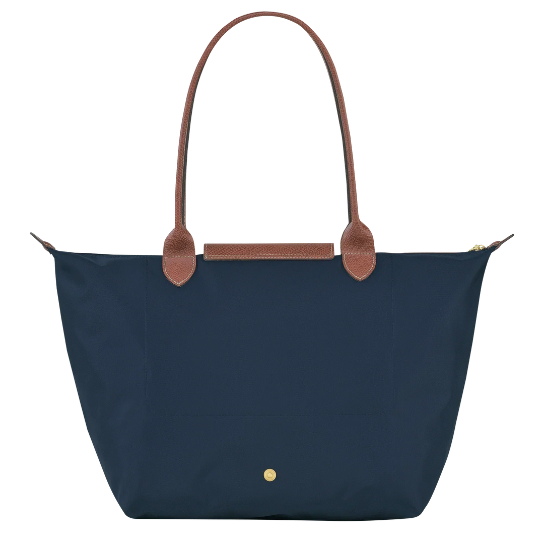 ISABELLA LARGE NAVY TOTE BAG
