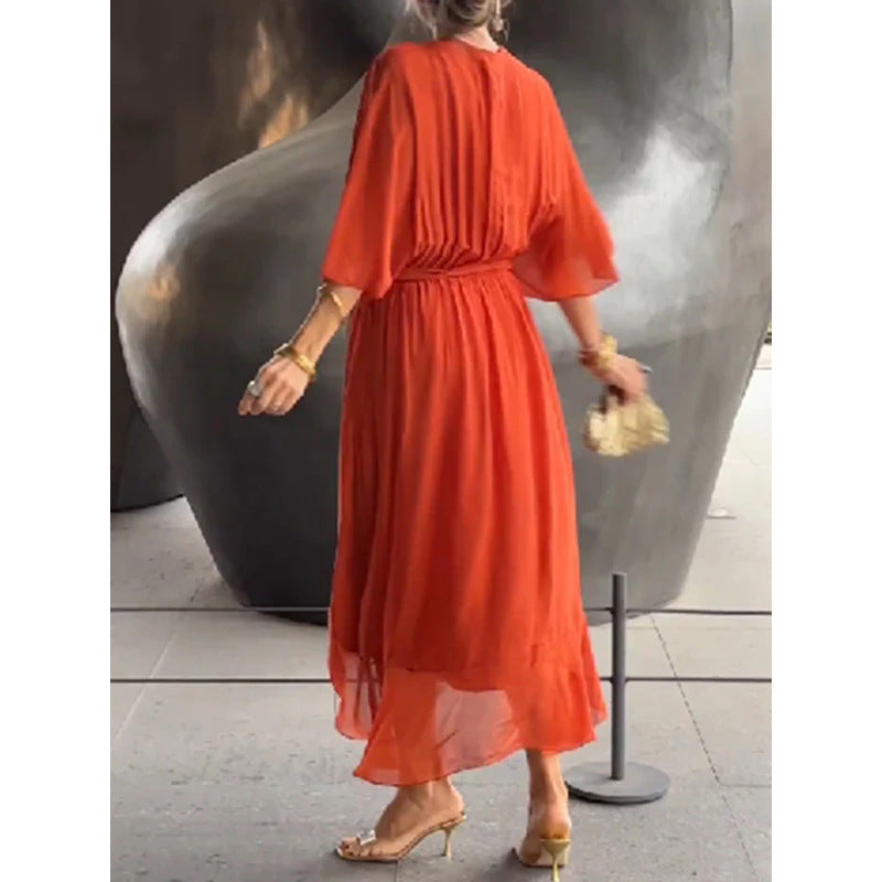 AVA ELEGANT MIDI DRESS