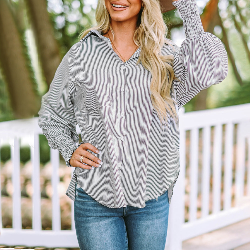 MAUDE RELAXED-FIT SHIRT