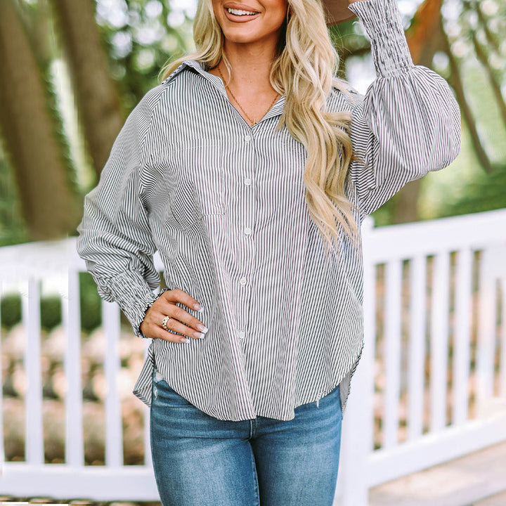 MAUDE RELAXED-FIT SHIRT