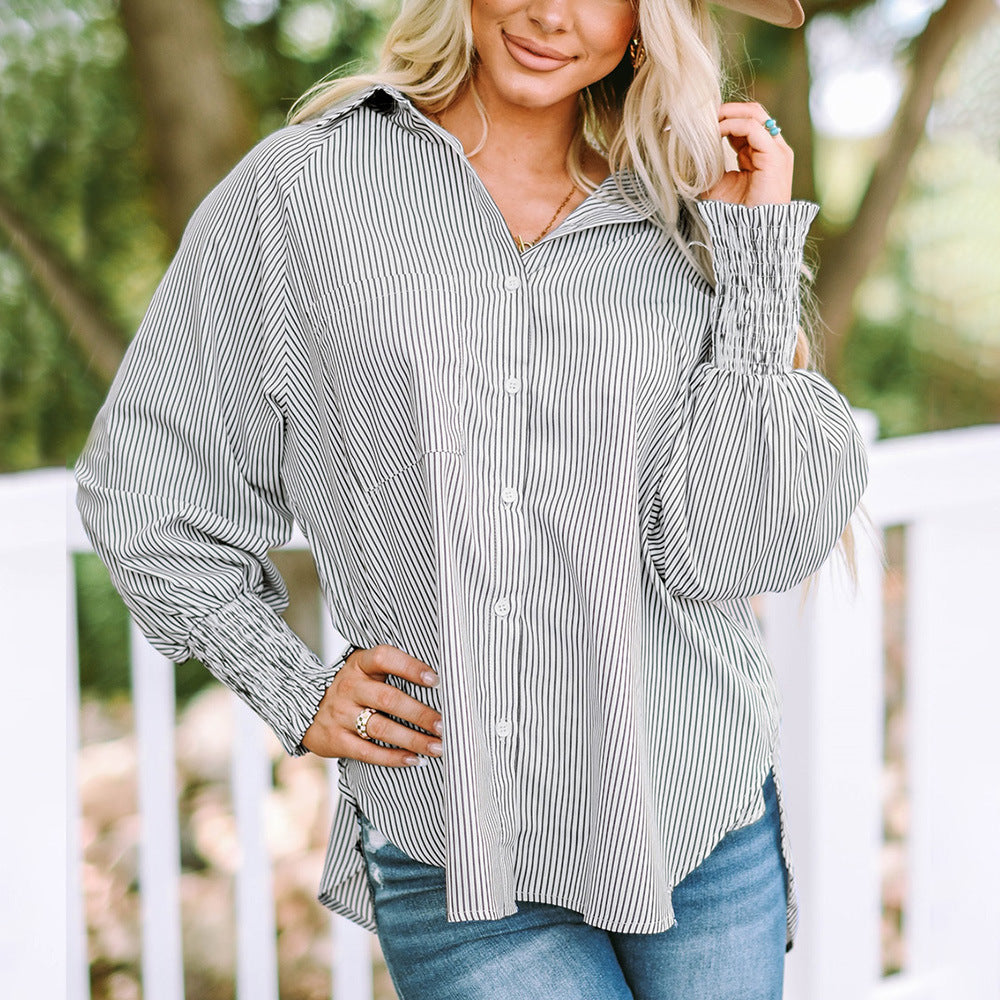 MAUDE RELAXED-FIT SHIRT