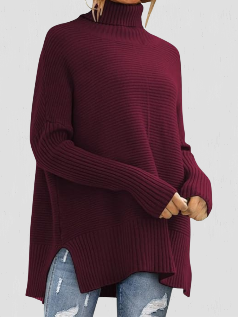 PATRICIA RIBBED TURTLENECK