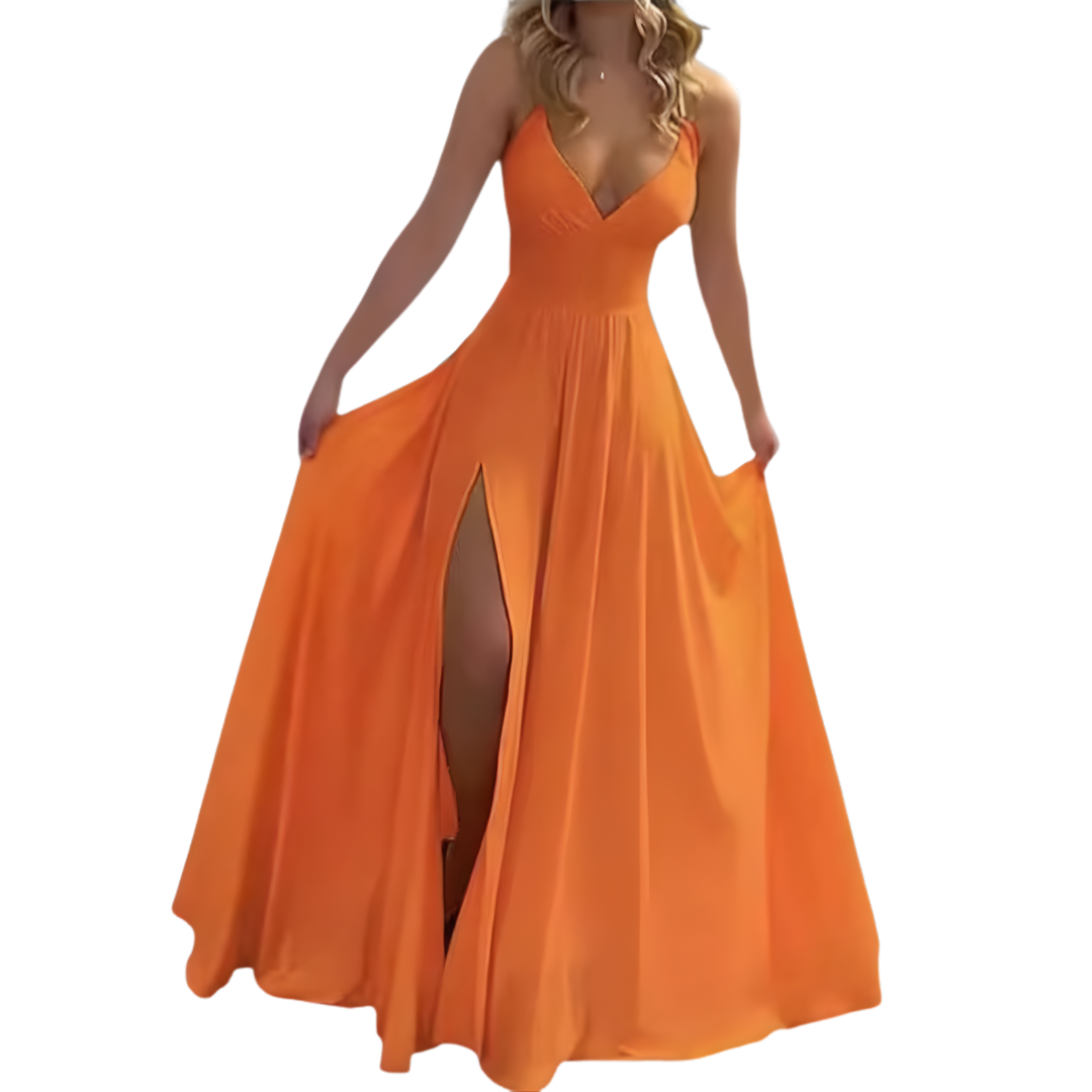 ROXANNE SPAGHETTI STRAP MAXI DRESS