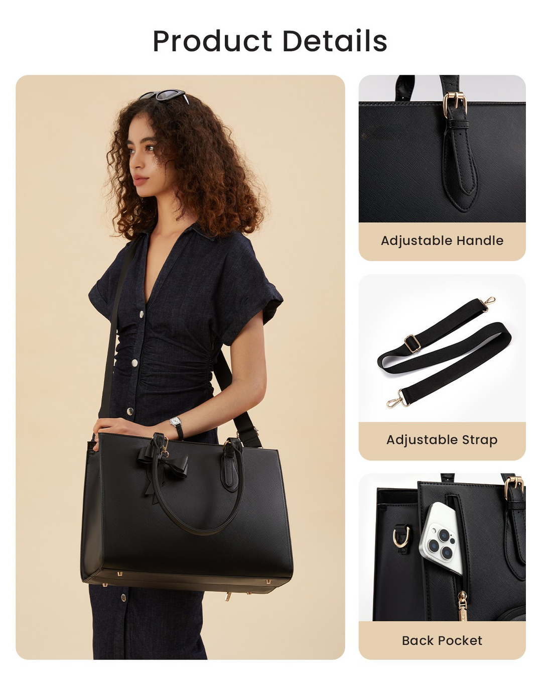 LUCY SIGNATURE TOTE BAG